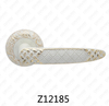Zamak-Zink-Legierungs-Aluminium-Rosette-Türgriff mit runder Rosette (Z12185)