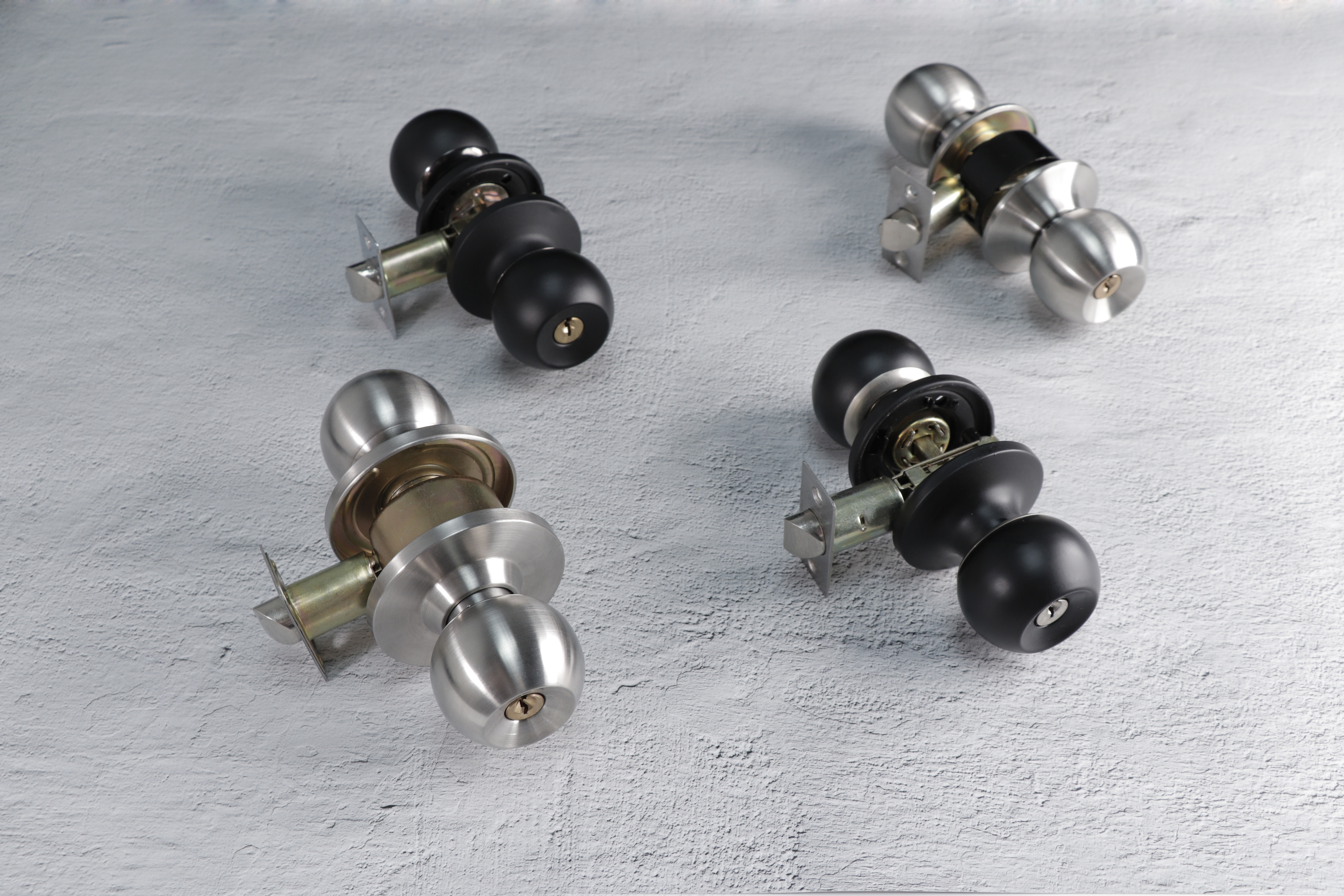 ANSI Standard Tubular Knopf Lock-Antrieb Spindel Speziales Design für Standard-Röhrenknopf (6872ab-BK)